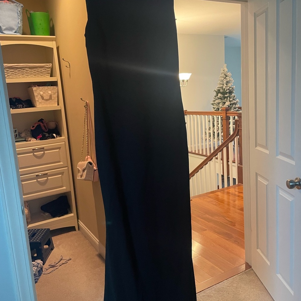 Lulu's Classic Black Maxi Dress